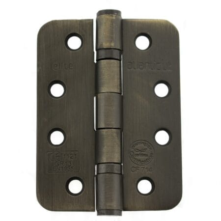 Urban Bronze Atlantic Radius Corner Ball Bearing Hinges 4" X 3" X 3mm - (AHR1433UB)