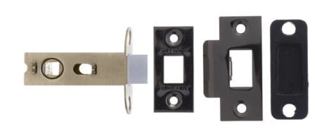 Atlantic Black Nickel Atlantic Bolt Through Tubular Latch 2.5" - (AL25BN)