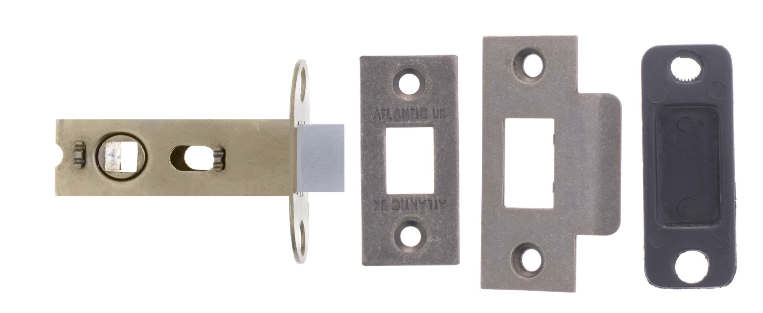 AL25DS_HiRes-scaled-1.jpg Atlantic Distressed Silver Atlantic Bolt Through Tubular Latch 2.5" - (AL25DS) - Image 1