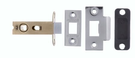 Atlantic Polished Chrome Atlantic Bolt Through Tubular Latch 2.5" - (AL25PC)