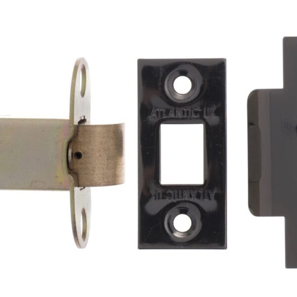 Atlantic Black Nickel Atlantic Heavy Duty Bolt Through Tubular Latch 3" - (AL3BN)