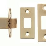 Atlantic Polished Brass Atlantic Heavy Duty Bolt Through Tubular Latch 3" - (AL3BP)