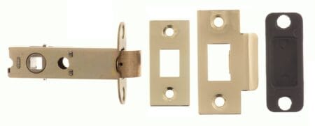Atlantic Polished Brass Atlantic Heavy Duty Bolt Through Tubular Latch 3" - (AL3BP)