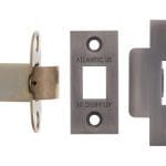 Atlantic Matt Gun Metal Atlantic Heavy Duty Bolt Through Tubular Latch 3" - (AL3MBN)