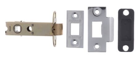 Atlantic Polished Chrome Atlantic Heavy Duty Bolt Through Tubular Latch 3" - (AL3PC)