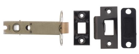 Atlantic Black Nickel Atlantic Heavy Duty Bolt Through Tubular Latch 4" - (AL4BN)