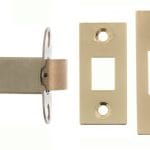 Atlantic Polished Brass Atlantic Heavy Duty Bolt Through Tubular Latch 4" - (AL4BP)