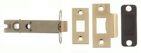 Atlantic Polished Brass Atlantic Heavy Duty Bolt Through Tubular Latch 4" - (AL4BP)