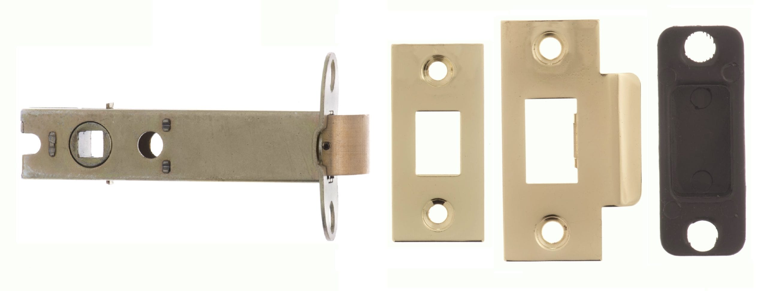 AL4BP_HiRes-scaled-1.jpg Atlantic Polished Brass Atlantic Heavy Duty Bolt Through Tubular Latch 4" - (AL4BP) - Image 1
