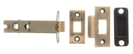 Atlantic Matt Antique Brass Atlantic Heavy Duty Bolt Through Tubular Latch 4" - (AL4MAB)
