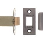 Atlantic Matt Gun Metal Atlantic Heavy Duty Bolt Through Tubular Latch 4" - (AL4MBN)