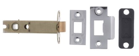 Atlantic Polished Chrome Atlantic Heavy Duty Bolt Through Tubular Latch 4" - (AL4PC)