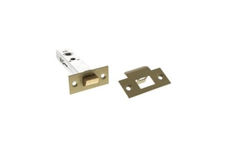 Atlantic Satin Brass Atlantic Heavy Duty Bolt Through Tubular Latch 4" - (AL4SB)