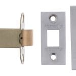 Atlantic Satin Chrome Atlantic Heavy Duty Bolt Through Tubular Latch 4" - (AL4SC)