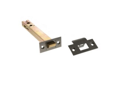 Atlantic Distressed Silver Atlantic Heavy Duty Bolt Through Tubular Latch 6" - (AL6DS)