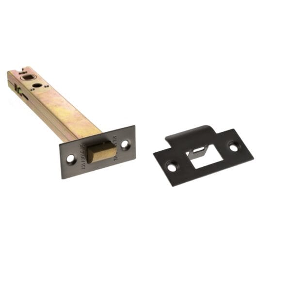Atlantic Matt Gun Metal Atlantic Heavy Duty Bolt Through Tubular Latch 6" - (AL6MBN)