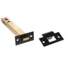 Atlantic Matt Black Atlantic Heavy Duty Bolt Through Tubular Latch 6" - (AL6MB)