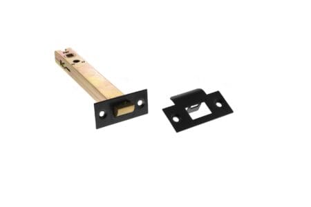 Atlantic Matt Black Atlantic Heavy Duty Bolt Through Tubular Latch 6" - (AL6MB)