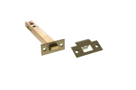 Atlantic Satin Brass Atlantic Heavy Duty Bolt Through Tubular Latch 6" - (AL6SB)