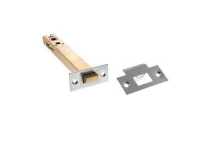 Atlantic Satin Chrome Atlantic Heavy Duty Bolt Through Tubular Latch 6" - (AL6SC)
