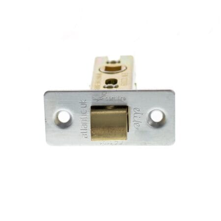 Satin Chrome Atlantic Fire-Rated CE Marked Bolt Through Tubular Latch 3" - (ALCE3SC)