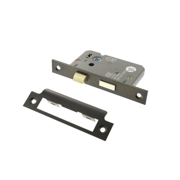 Urban Dark Bronze Atlantic Bathroom Lock [CE] 2.5" - (ALKBATH25UDB )