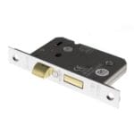 Polished Chrome Atlantic Bathroom Lock [CE] 3" - (ALKBATH3PC)