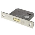Polished Nickel Atlantic 3 Lever Key Deadlock [CE] 3" - (ALKDEAD3LK3PN)