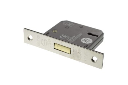 Polished Nickel Atlantic 3 Lever Key Deadlock [CE] 3" - (ALKDEAD3LK3PN)