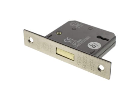 Satin Nickel Atlantic 3 Lever Key Deadlock [CE] 3" - (ALKDEAD3LK3SN)