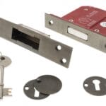 Urban Bronze Atlantic 5 Lever Key Deadlock [BS] 3" - (ALKDEAD5LK3UB)