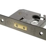 ALKDEADE25MAB Atlantic Euro Deadlock [CE] 2.5" - Matt Antique Brass