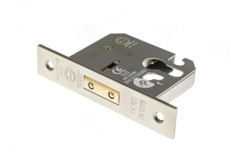 ALKDEADE25MBN Atlantic Euro Deadlock [CE] 2.5" - Matt Gun Metal