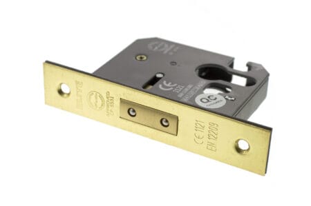 ALKDEADE25PB Atlantic Euro Deadlock [CE] 2.5" - Polished Brass