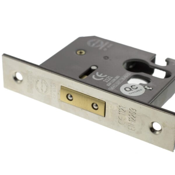ALKDEADE25PN Atlantic Euro Deadlock [CE] 2.5" - Polished Nickel