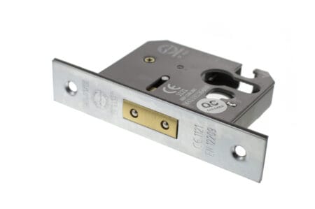 ALKDEADE25SC Atlantic Euro Deadlock [CE] 2.5" - Satin Chrome