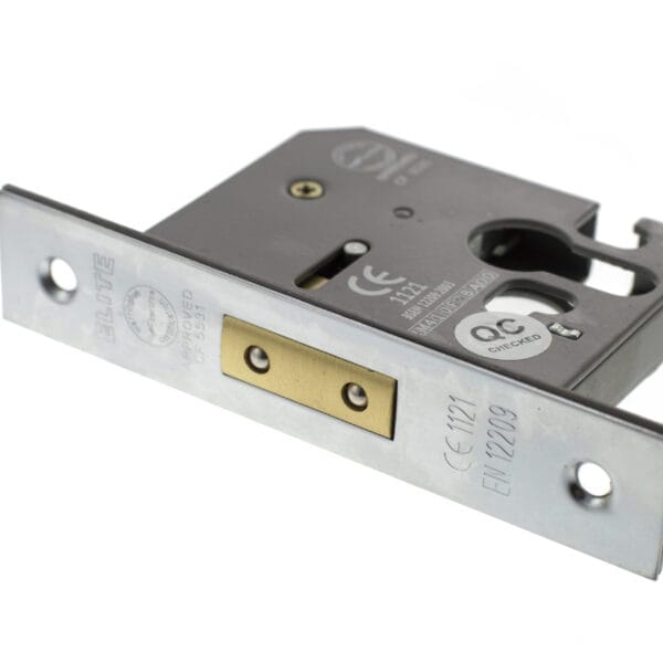 ALKDEADE25SC Atlantic Euro Deadlock [CE] 2.5" - Satin Chrome