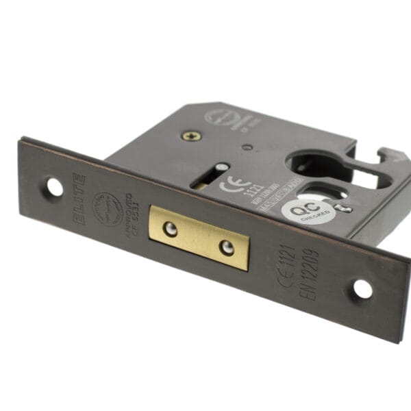 ALKDEADE3AC Atlantic Euro Deadlock [CE] 3" - Antique Copper