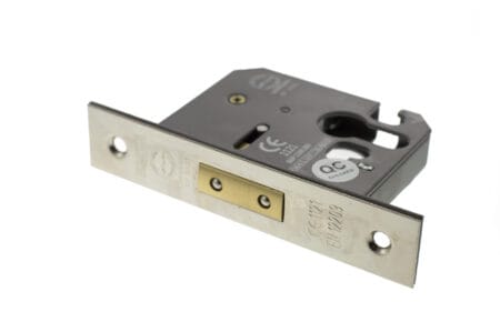 ALKDEADE3PN Atlantic Euro Deadlock [CE] 3" - Polished Nickel