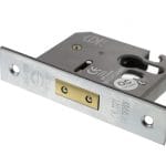 ALKDEADE3SC Atlantic Euro Deadlock [CE] 3" - Satin Chrome