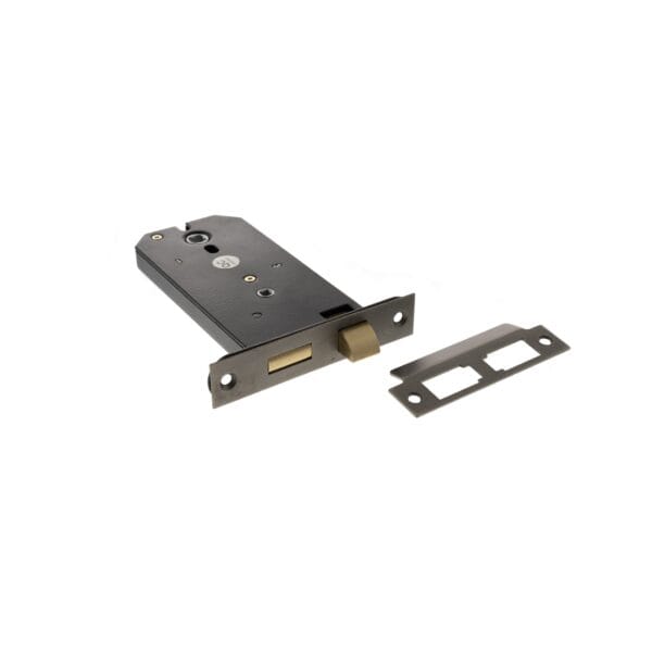 Distressed Silver Atlantic Horizontal Bathroom Sashlock 6" - (ALKHZBDS)
