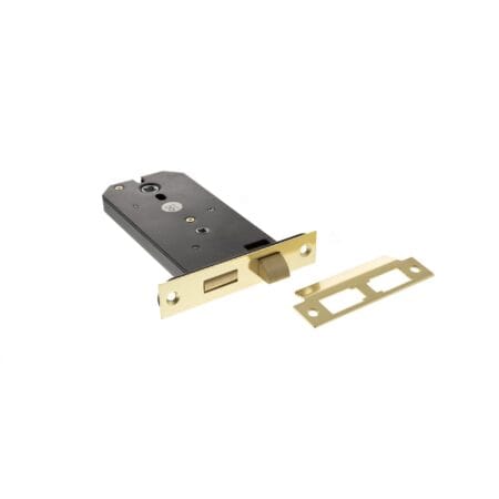 Polished Brass Atlantic Horizontal Bathroom Sashlock 6" - (ALKHZBPB)