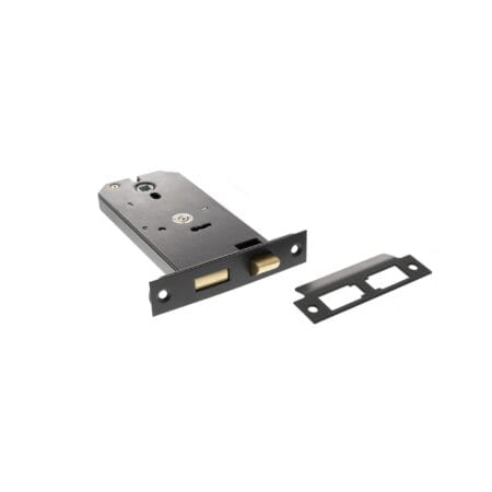 Matt Black Atlantic Horizontal 3 Lever Sashlock 6" - (ALKHZSMB)