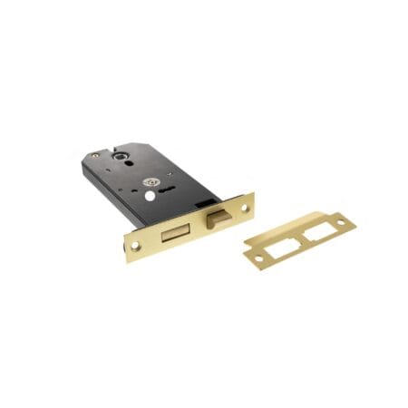 Satin Brass Atlantic Horizontal 3 Lever Sashlock 6" - (ALKHZSSB)