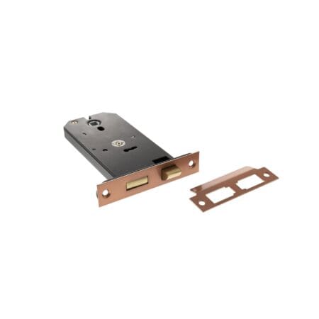 Urban Satin Copper Atlantic Horizontal 3 Lever Sashlock 6" - (ALKHZSUSC)