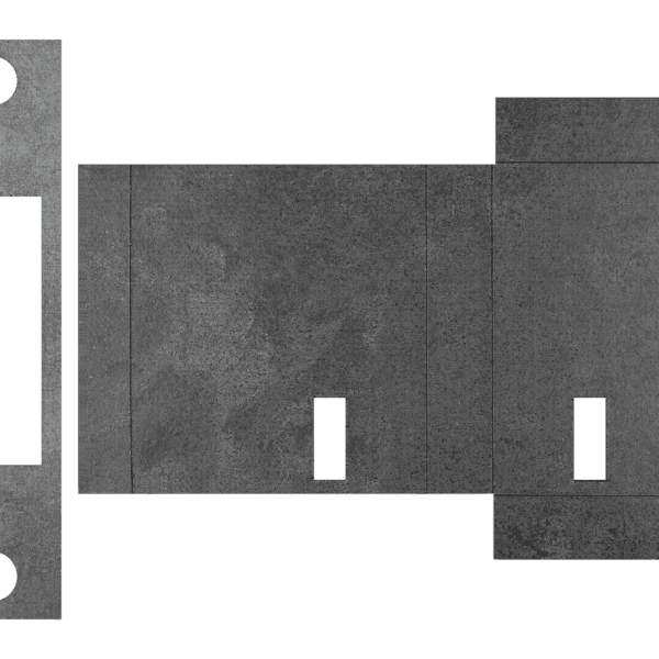 3Lk Intumescent Lock Kit Fd30 0.8Mm Atlantic Deadlock - (ALKINTDEAD3LKFD30)