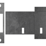 3Lk Intumescent Lock Kit Fd60 1Mm Atlantic Deadlock - (ALKINTDEAD3LKFD60)