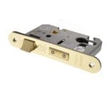 Polished Brass Atlantic Euro Radius Corner Sashlock [CE] 3" - (ALKRCSASHE3PB)