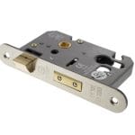Polished Nickel Atlantic Euro Radius Corner Sashlock [CE] 3" - (ALKRCSASHE3PN)