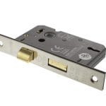 Polished Nickel Atlantic 3 Lever Key Sashlock [CE] 2.5" - (ALKSASH3LK25PN)